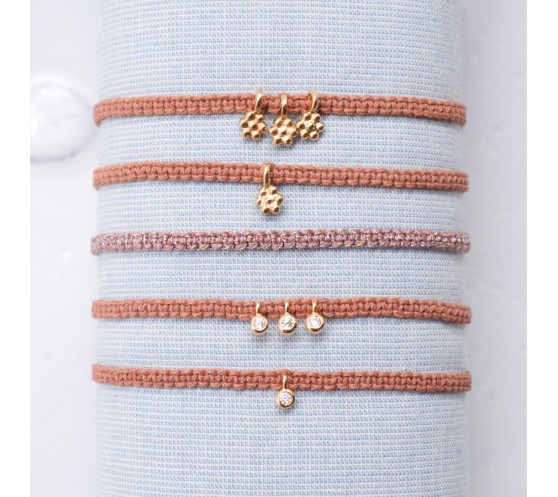 BEST - BRACELET MACRAME COULEUR WOOD...