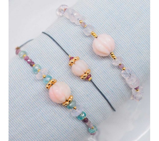 SWEET M - BRACELETS PIERRES...