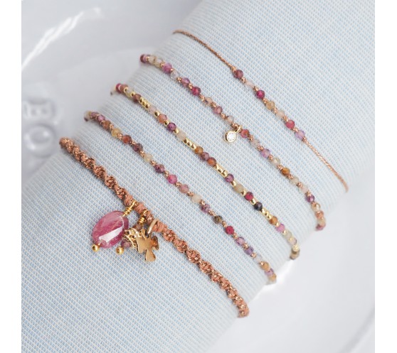 WILLOW - BRACELET FIL COULEUR WOOD /...