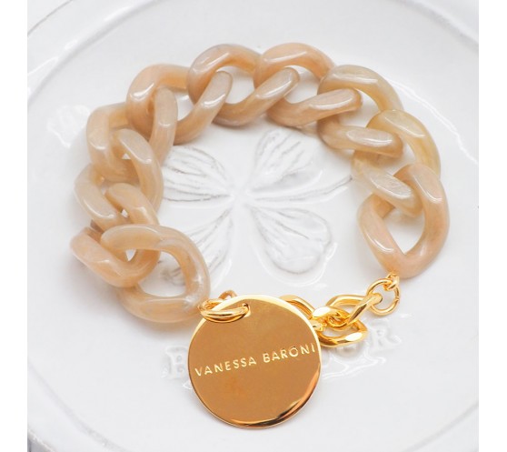 MINI BRACELET FLAT CHAIN - BIANCONE...