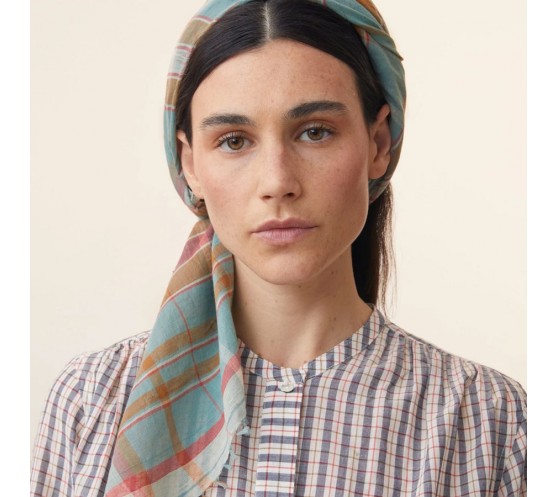 FOULARD EN COTON - 768 - CLOUD
