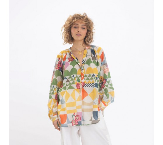 BLOUSE PATCHWORK - LAKSHMI