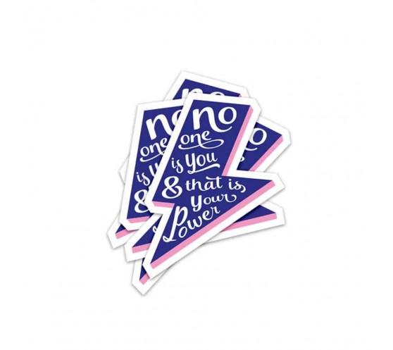 STICKER - NO ONE IS YOU