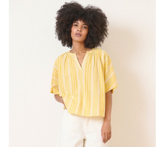 BLOUSE VEGAS - JAUNE